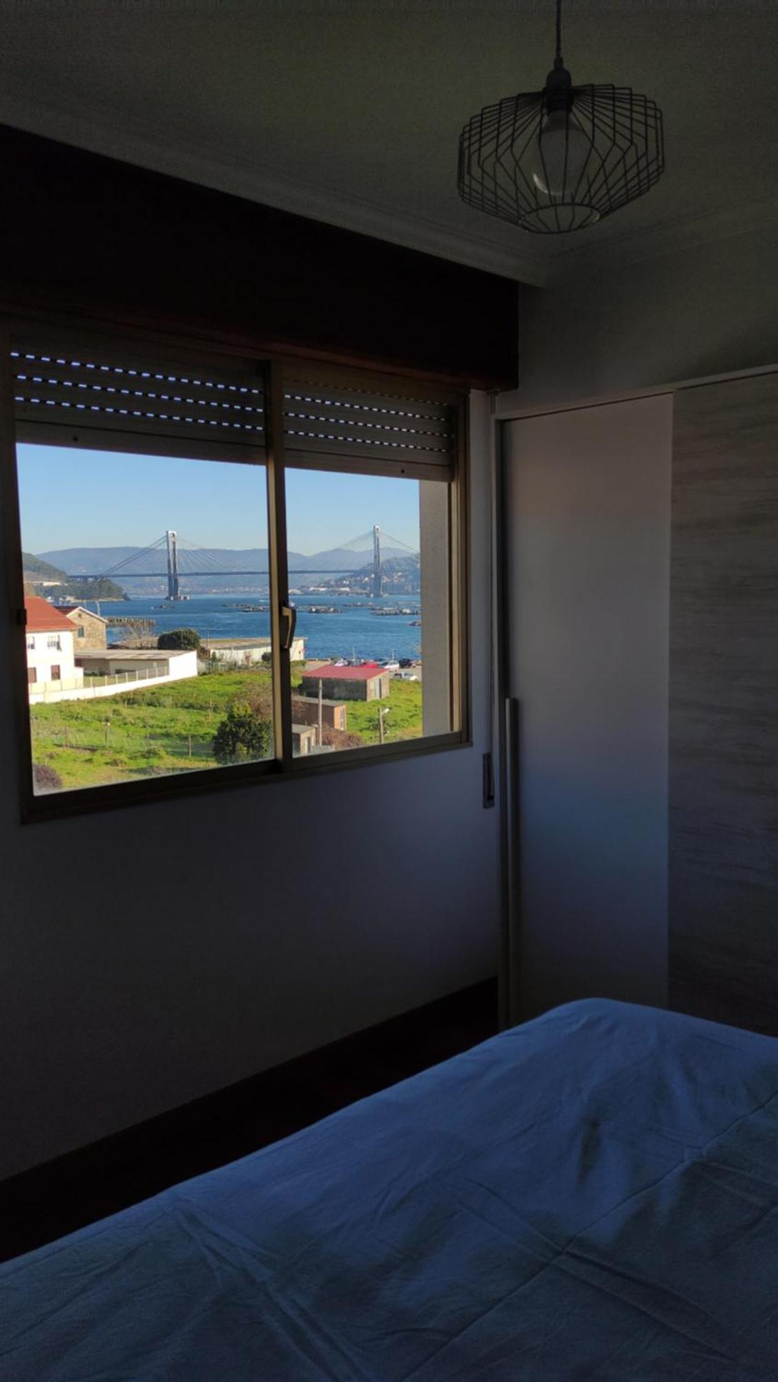 Ferienwohnung Piso Palmas Moaña Exterior foto