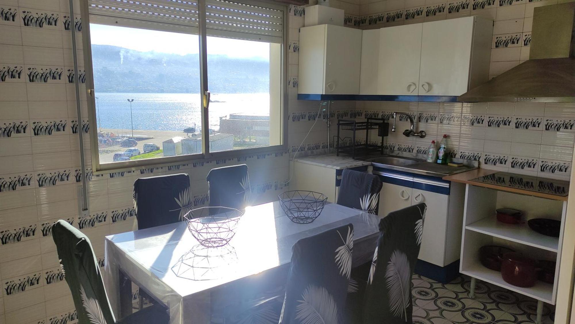 Ferienwohnung Piso Palmas Moaña Exterior foto