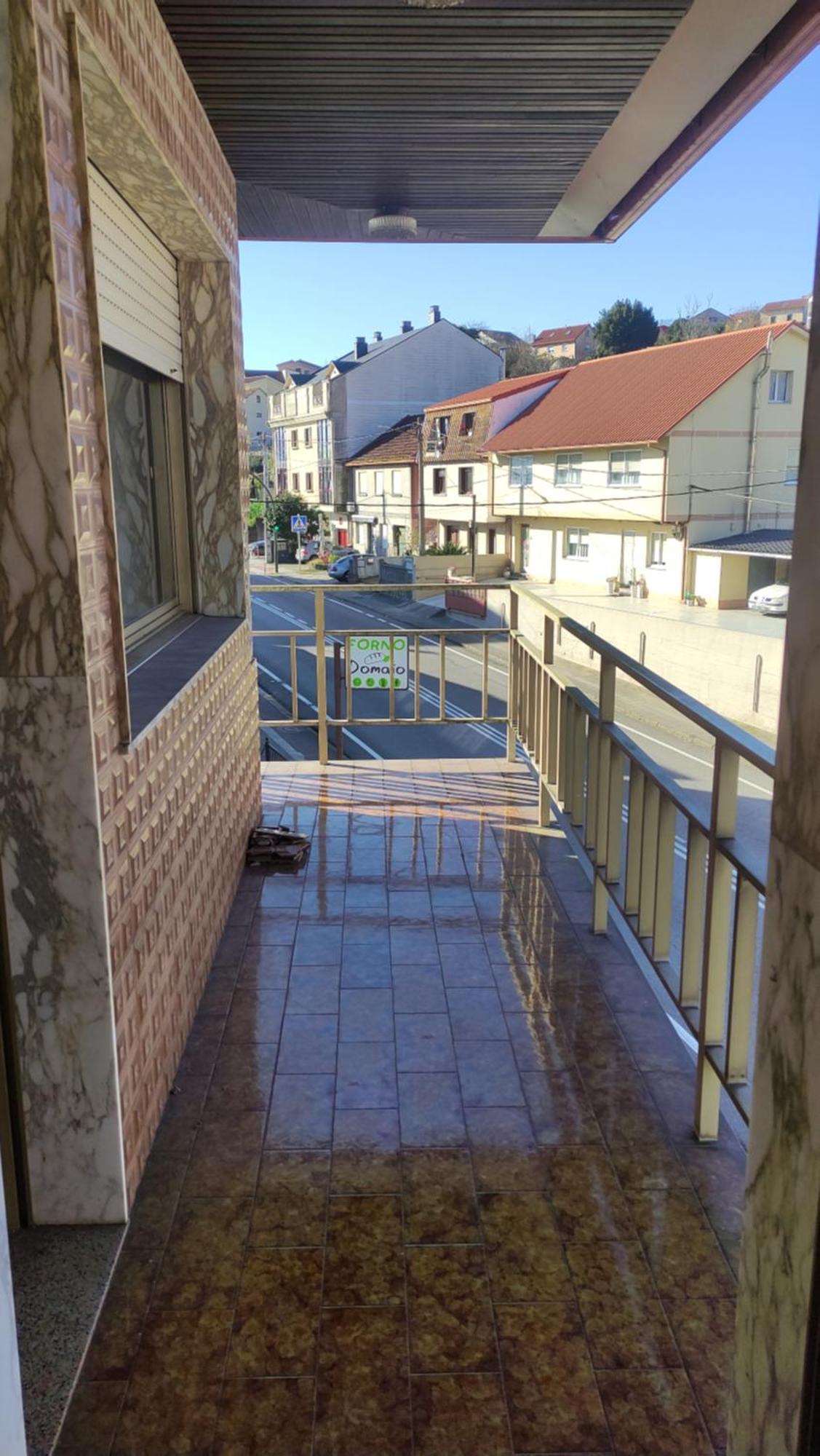 Ferienwohnung Piso Palmas Moaña Exterior foto